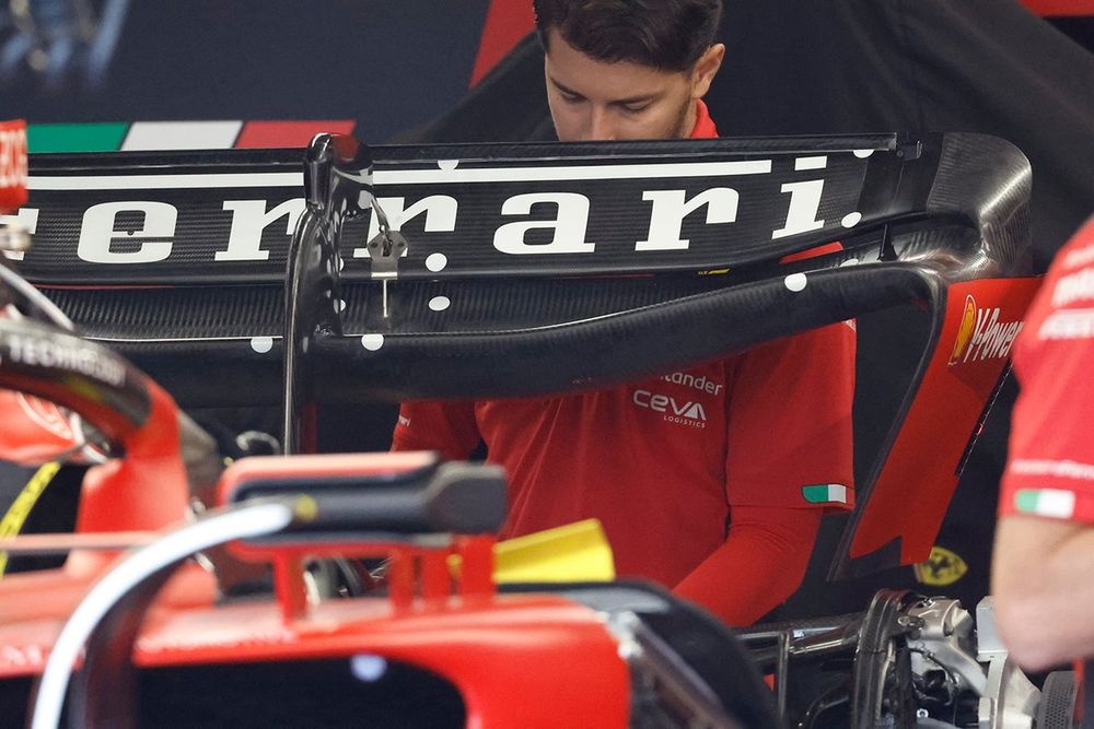 Ferrari SF-23 rear detail