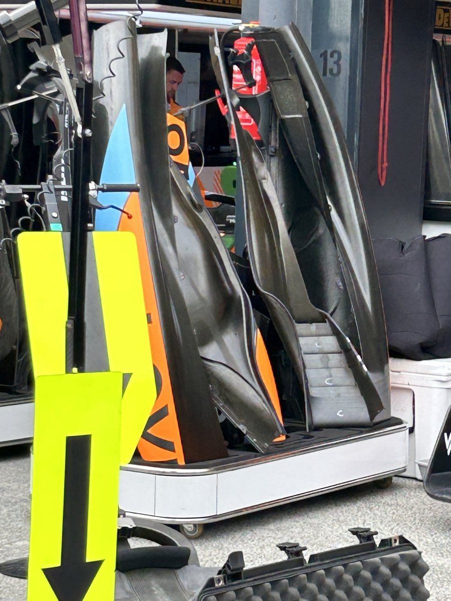 McLaren MCL60 bodywork detail