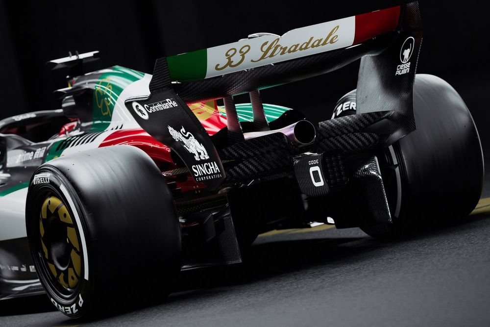 Alfa Romeo F1 Team Italian GP livery