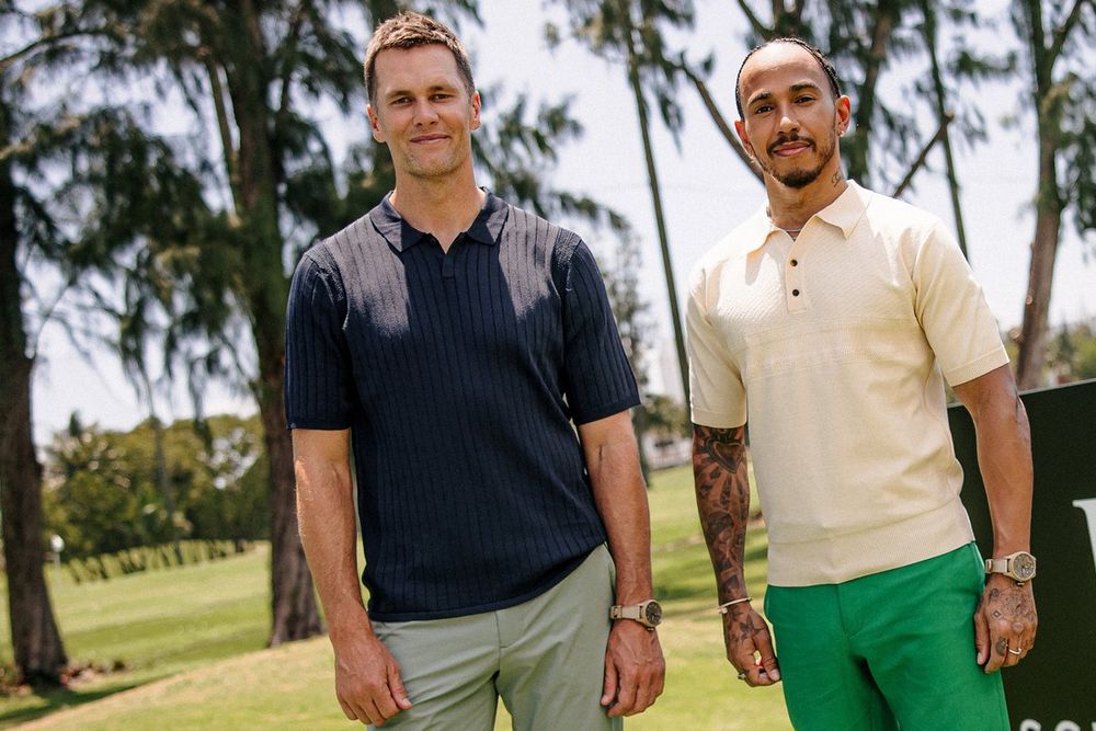 Lewis Hamilton, Mercedes with Tom Brady