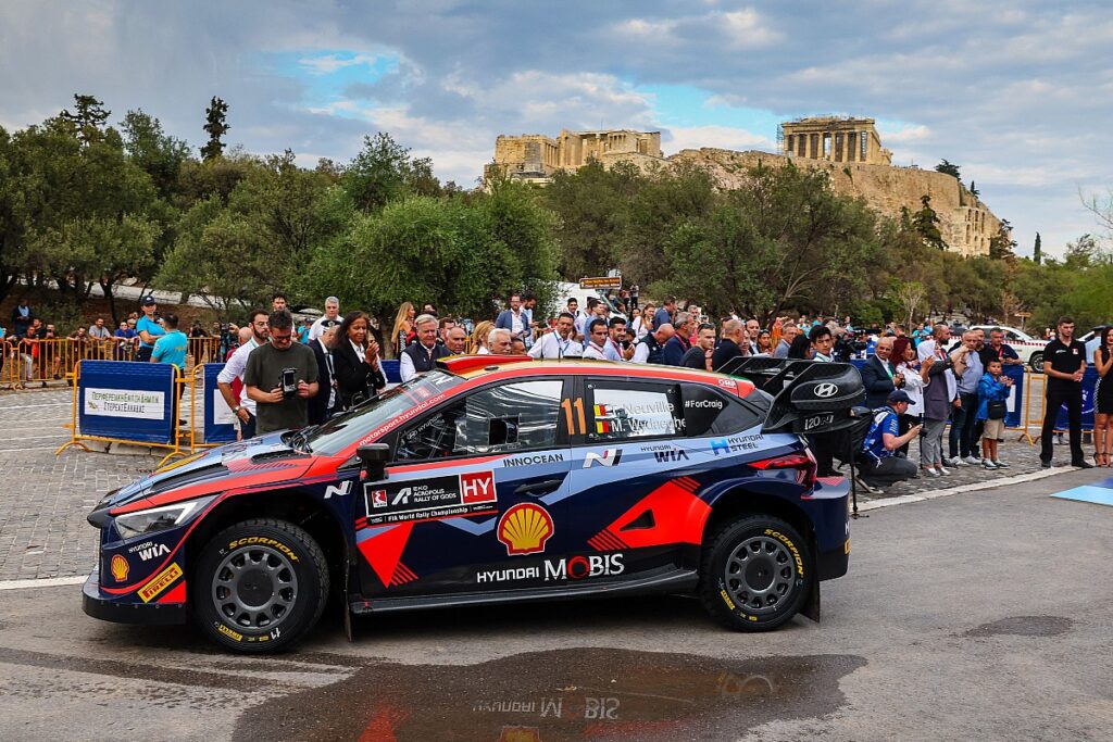 Neuville heads charging Rovanpera, Loubet retires
