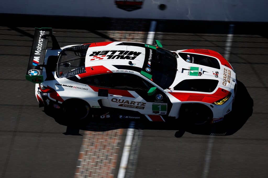 Sellers and Snow clinch GTD title for BMW with Indy podium Sellers and Snow clinch GTD title for BMW with Indy podium