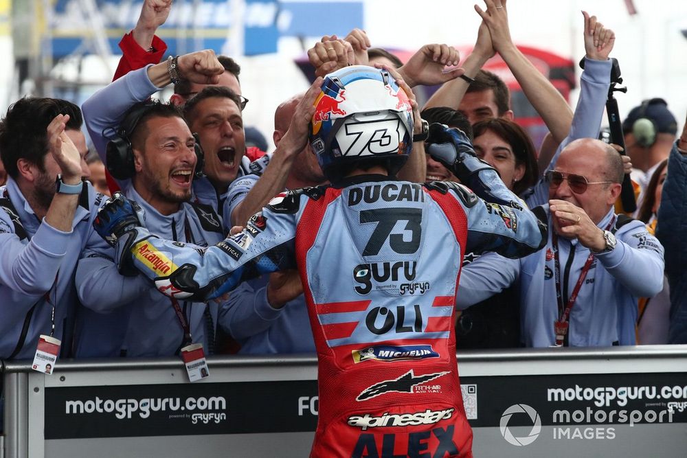 Alex Marquez says the Ducati is a confidence-inducing bike, whereas the Honda is the opposite