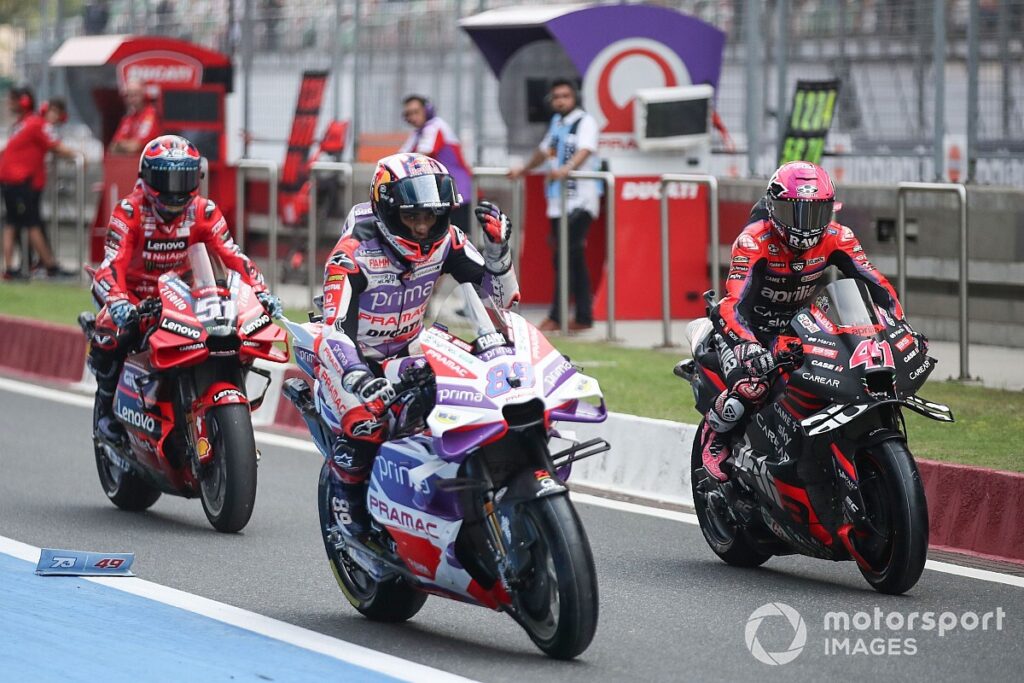 MotoGP Indian GP sprint facing rain delay and additional practice MotoGP Indian GP sprint facing rain delay and additional practice