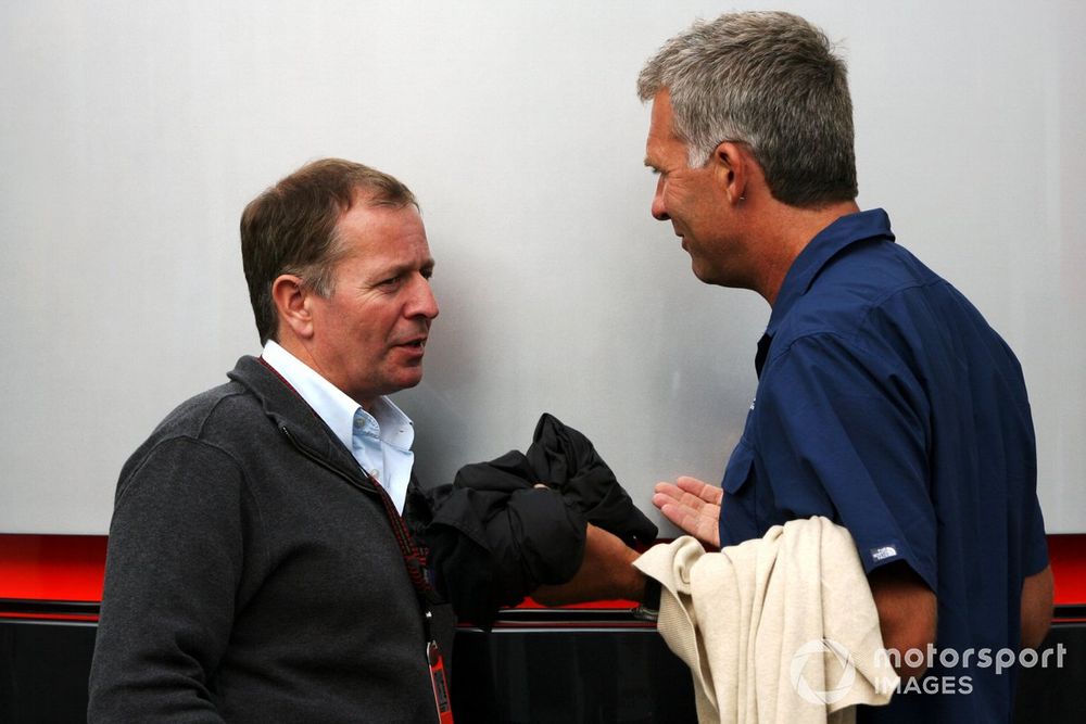 Brundle and Danner have remained good friends long after their time as team-mates