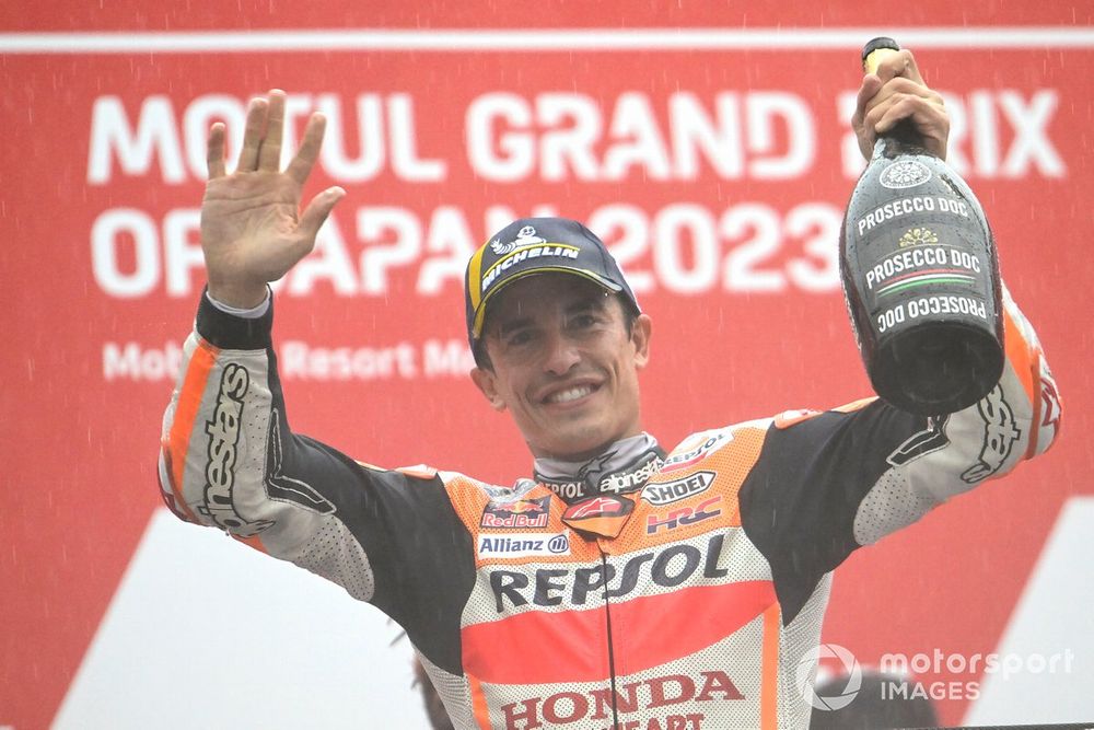 Marquez made a long-awaited return to the podium, but says it won't make any difference to his future