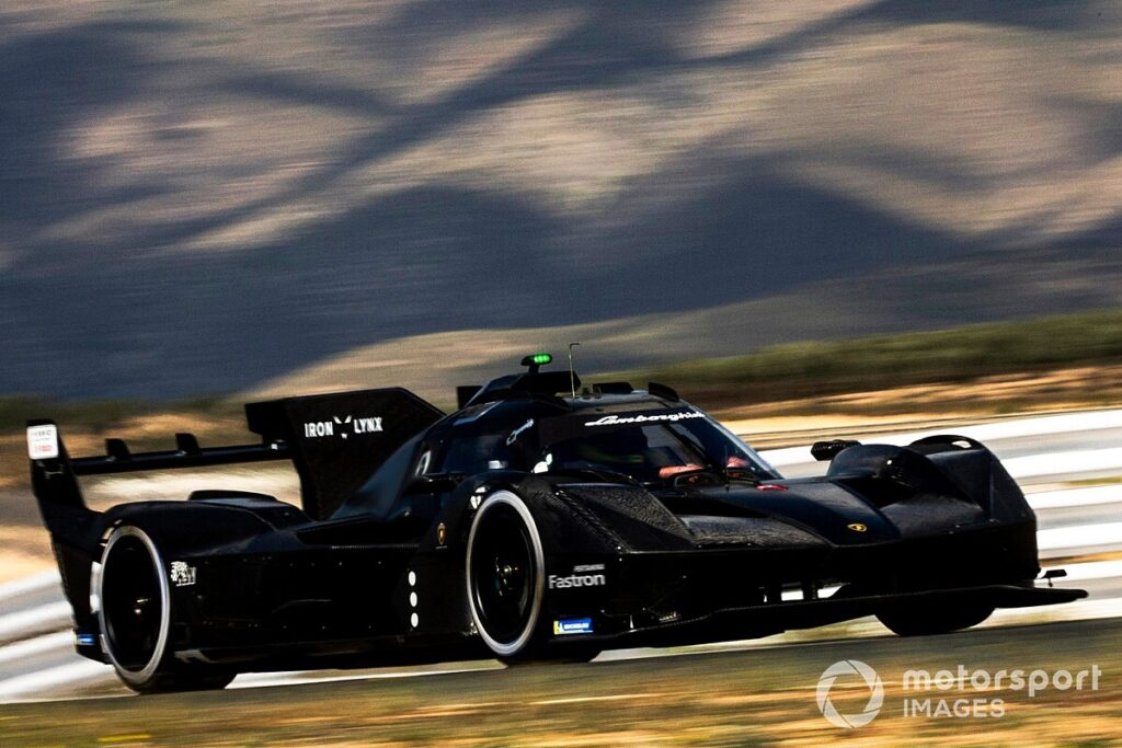 Grosjean gets first run in Lamborghini LMDh as testing resumes after crash