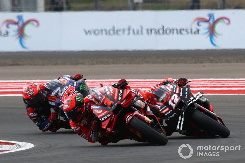 Bagnaia's lowly grid position didn't appear likely to yield a big result, but his Sunday recovery demonstrated his title-winning steel
