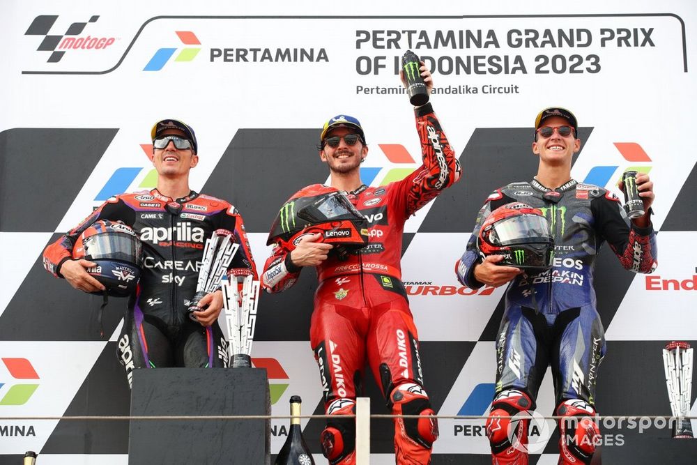 Bagnaia became the 500th rider to win a GP on Michelin tyres since 1973