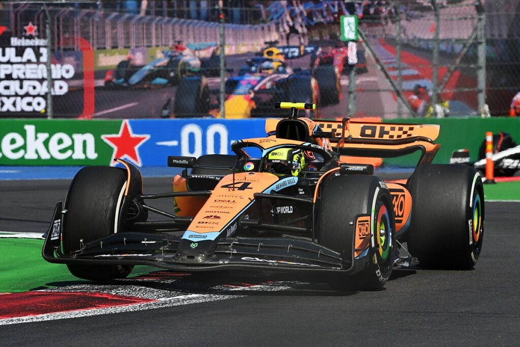 Norris can’t “put a smile on my face” after letting McLaren F1 team down in Mexico Norris can’t “put a smile on my face” after letting McLaren F1 team down in Mexico