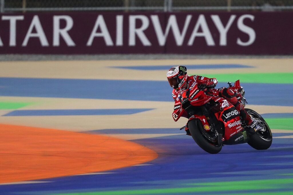 MotoGP points leader Bagnaia ‘very scared’ in Qatar GP Turn 1 near-miss MotoGP points leader Bagnaia ‘very scared’ in Qatar GP Turn 1 near-miss
