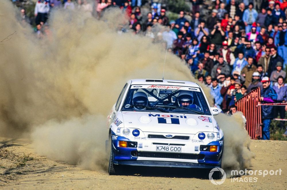 Delecour took his first win of the season in Portugal but it was without Kankkunen and Toyota to compete against