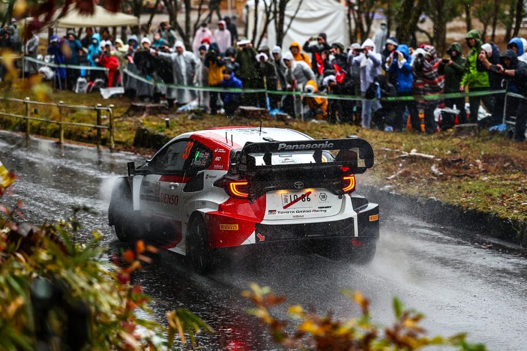 Evans heads Toyota 1-2-3 after Neuville exit