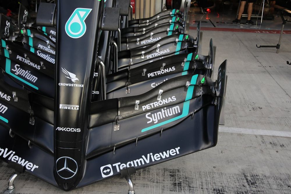 Mercedes F1 W14 technical detail