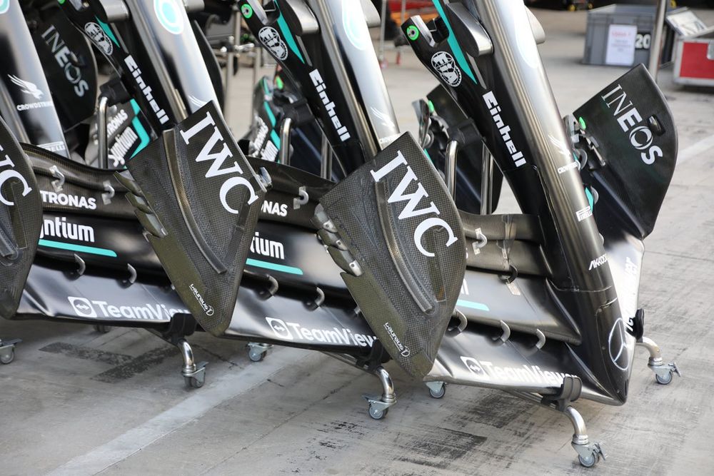 Mercedes F1 W14 technical detail