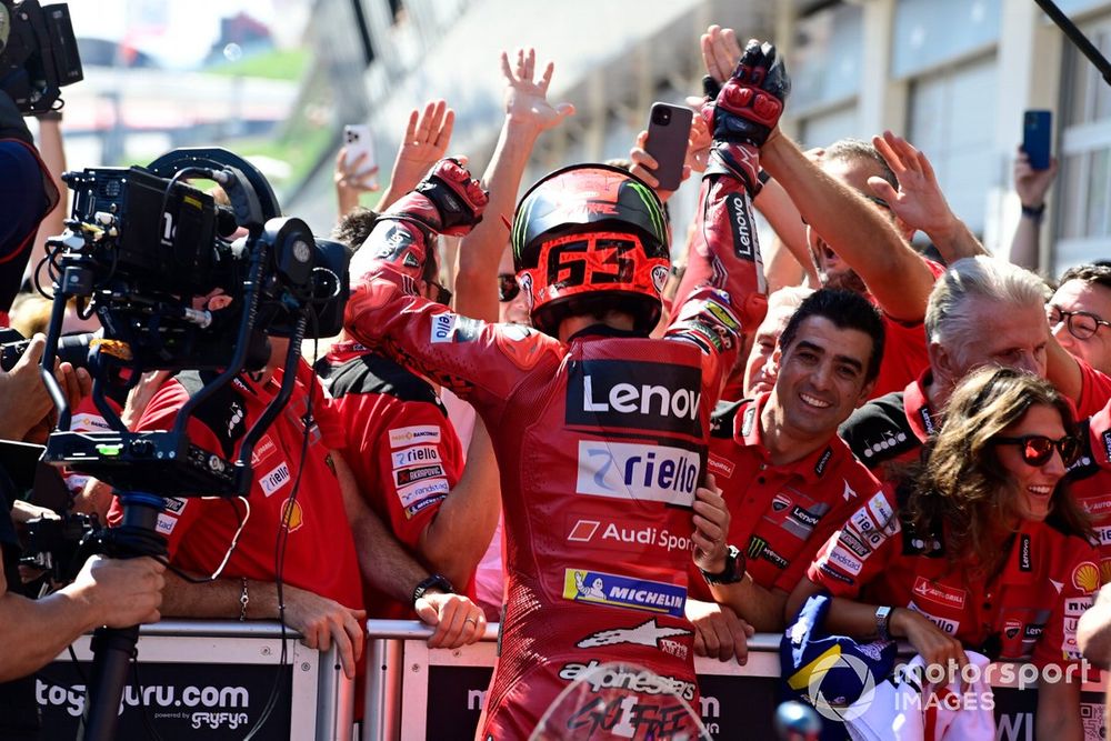 A masterful double at the Red Bull Ring was arguably the pinnacle of Bagnaia's year