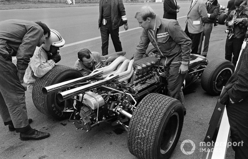 Judd had an input into the Repco engine that powered Denny Hulme's Brabham to the world title in 1967