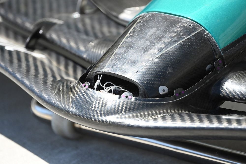 Aston Martin AMR23 technical detail