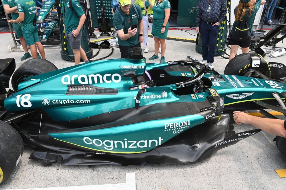 Aston Martin AMR23 detail