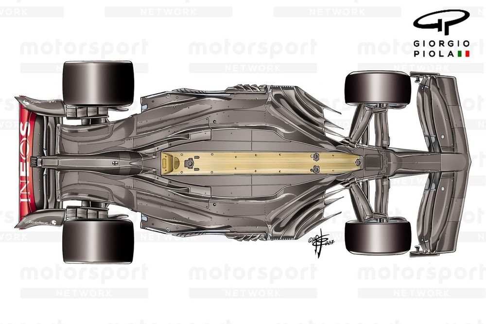 Mercedes W14 button view