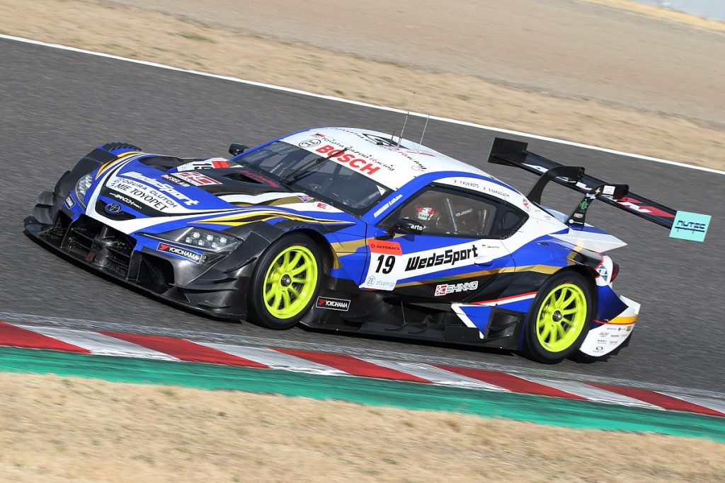Toyota ends Suzuka SUPER GT test on top, big crash for Honda