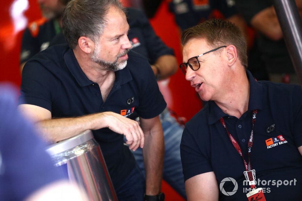 Pit Beirer (right), KTM Motorsport Director