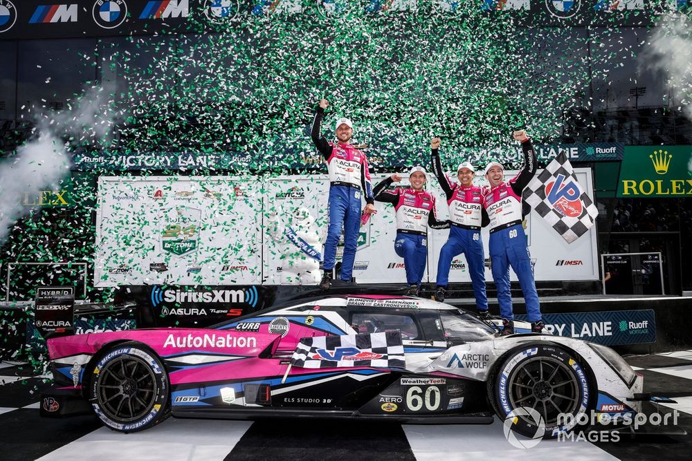 Acura won the 2023 Daytona 24 Hours with Meyer Shank Racing w/ Curb Agajanian