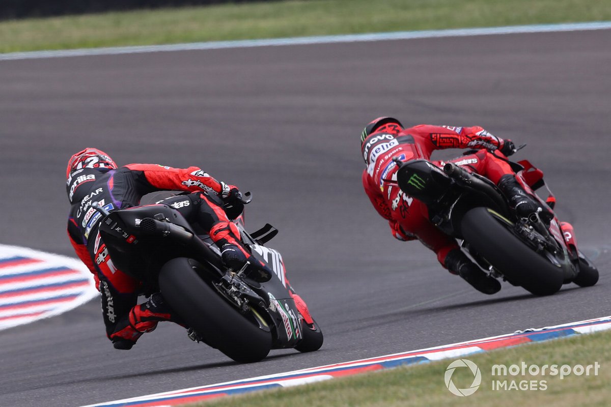 Francesco Bagnaia, Ducati Team, Maverick Vinales, Aprilia Racing Team