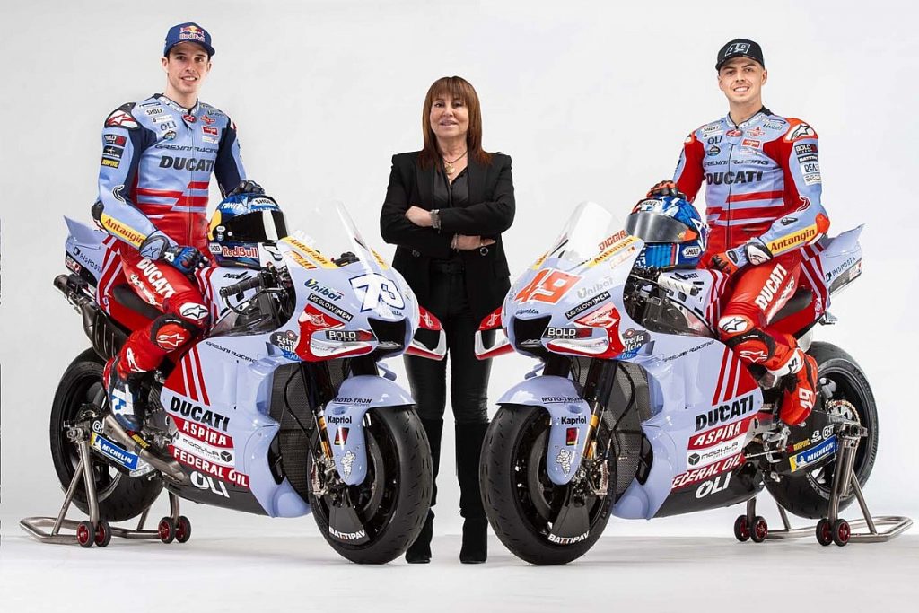 Gresini reveals 2023 MotoGP colours with Marquez and Di Giannantonio Gresini reveals 2023 MotoGP colours with Marquez and Di Giannantonio