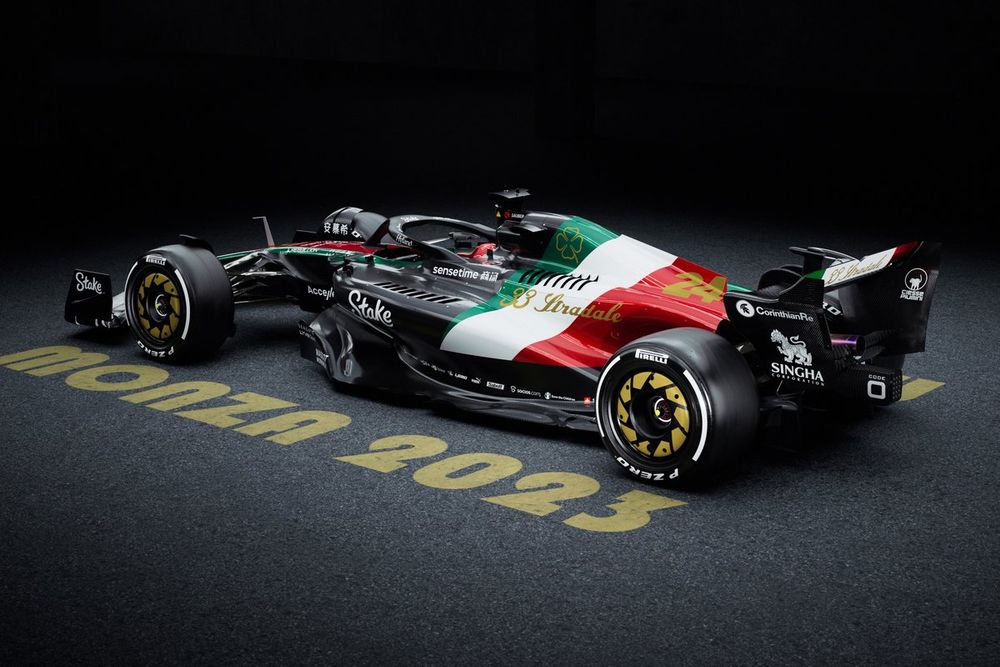 Alfa Romeo F1 Team Italian GP livery