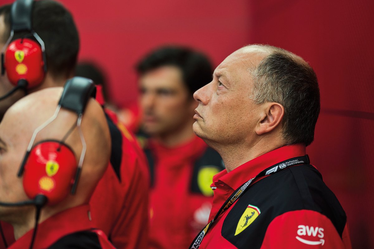 Frederic Vasseur, Team Principal and General Manager, Scuderia Ferrari
