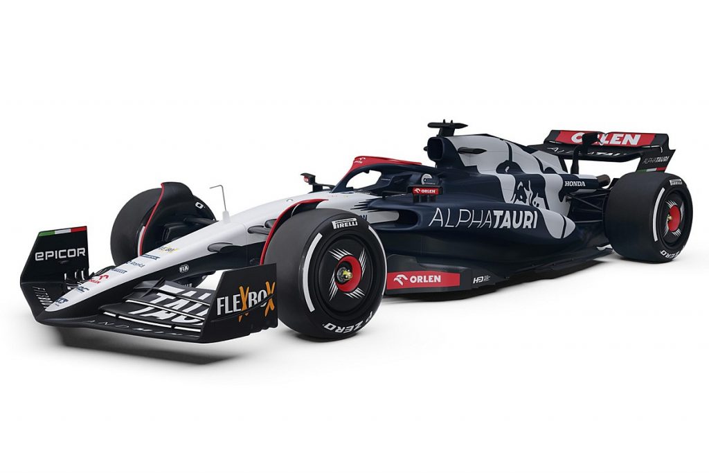 AlphaTauri goes for «strong evolution» with AT04 F1 car as first images released