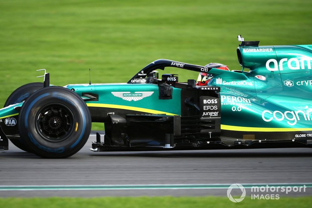 Luke Browning, Aston Martin AMR21, Aston Martin Autosport BRDC Young Driver Test at Silverstone
