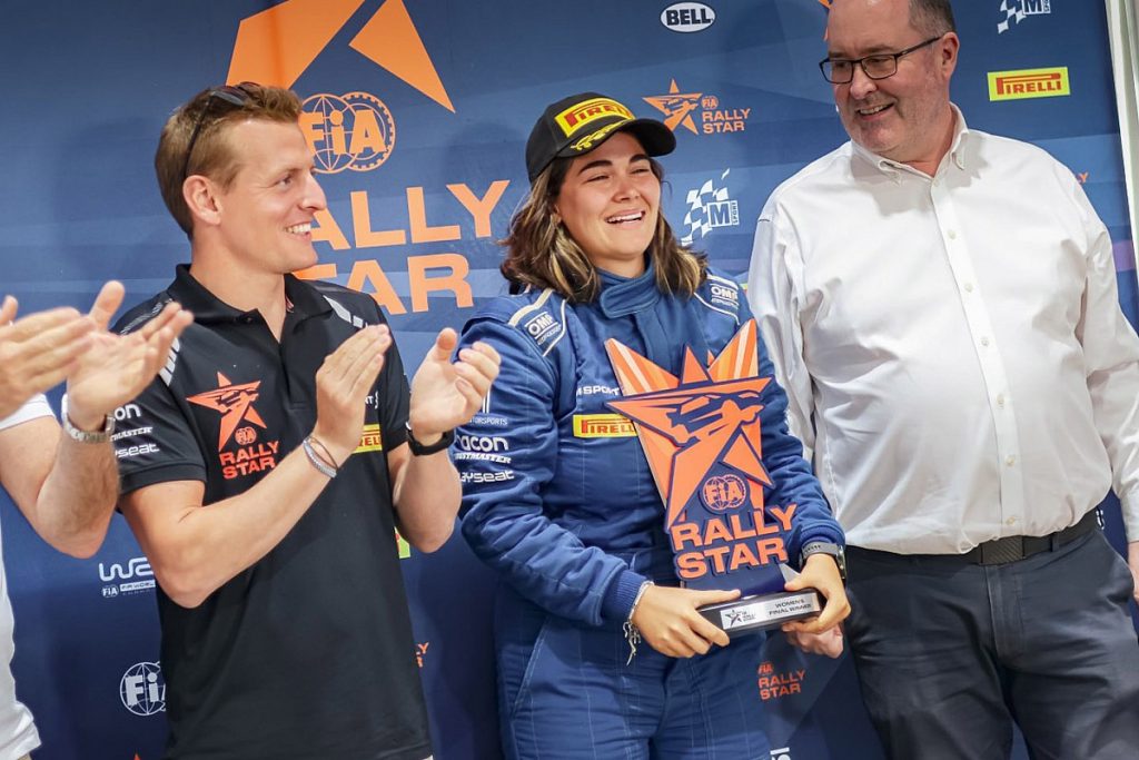 Inaugural FIA Rally Star Women’s winner crowned Inaugural FIA Rally Star Women’s winner crowned