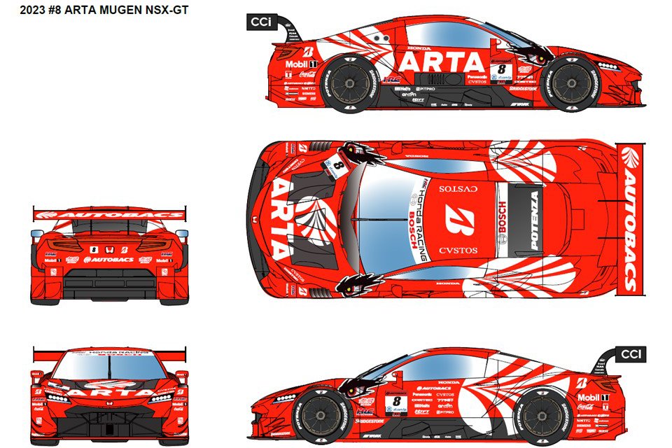#8 ARTA MUGEN NSX-GT