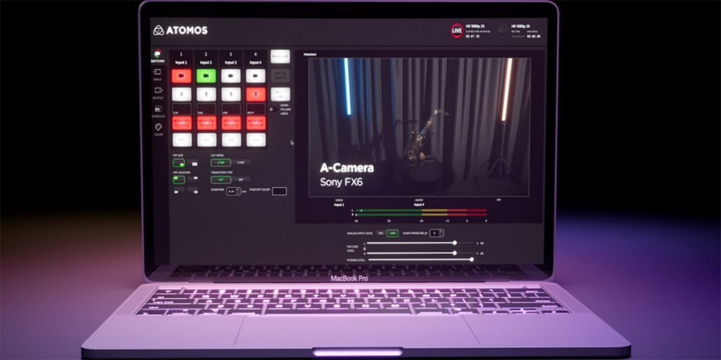 Atomos запускает настольное приложение AtomX Cast Atomos запускает настольное приложение AtomX Cast