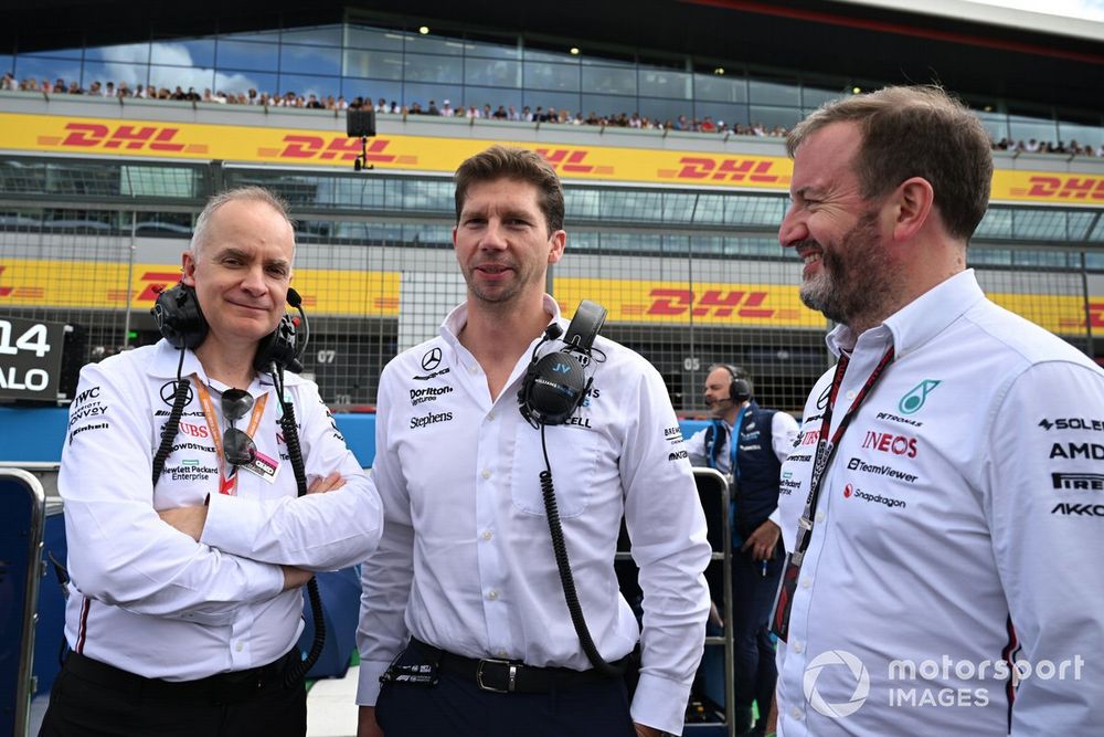 James Vowles, Team Principal, Williams Racing on the grid