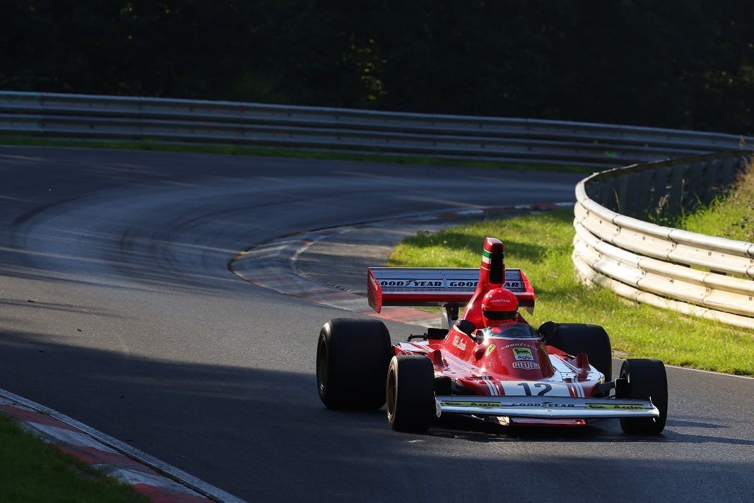 Матиас Лауда на болиде Ники Лауды на «Нордшляйфе» © Соцсети