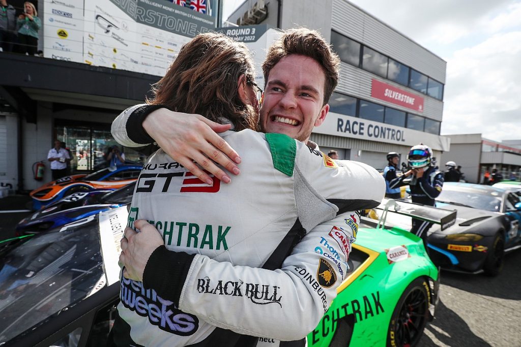 Lamborghini driver Mitchell gets shot in GTWCE Pro car with K-PAX