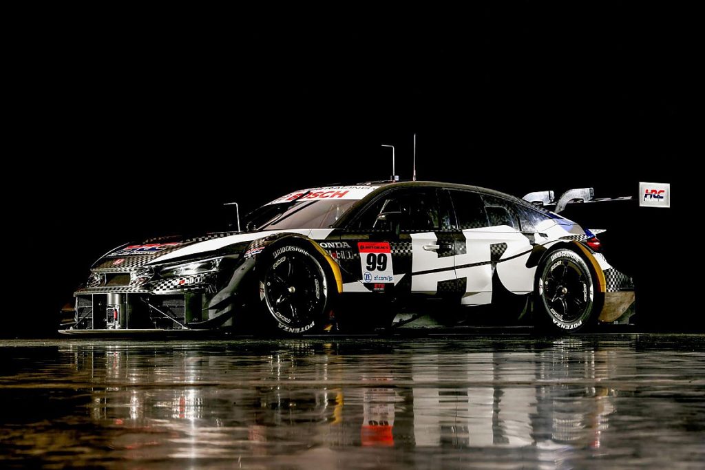 Honda reveals Civic Type R GT500 in testing spec