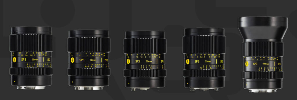 Cooke announces the new SP3 Full Frame Cine Lens Set
