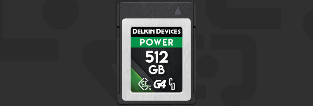 Delkin Devices 512GB POWER CFexpress Type B 9 (Reg 4) Delkin Devices 512GB POWER CFexpress Type B 9 (Reg 4)