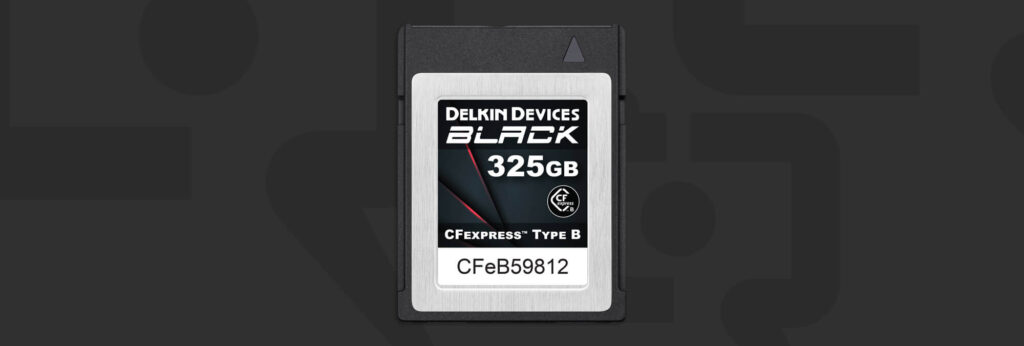 Delkin Devices 325GB BLACK CFexpress Type B 9 (Reg 5) Delkin Devices 325GB BLACK CFexpress Type B 9 (Reg 5)