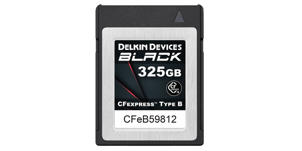 Устройства Delkin 325 ГБ ЧЕРНЫЙ CFexpress Type B 199 долларов США (424 доллара США)