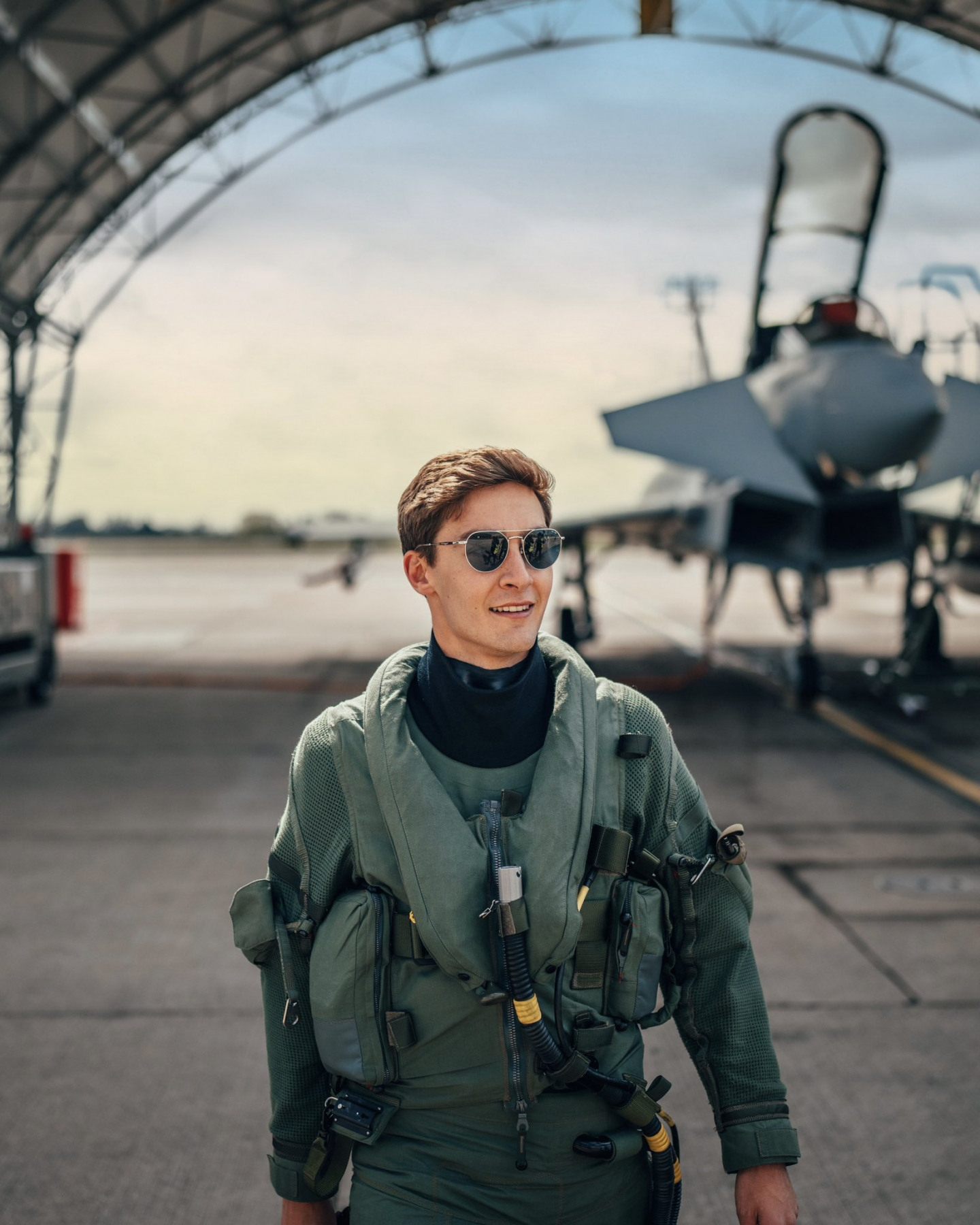 Джордж Рассел и Typhoon Display Team © Соцсети