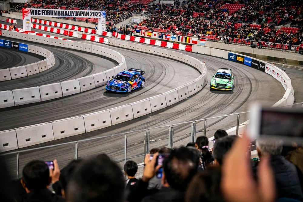 Adrien Fourmaux, Alexandre Coria, M-Sport Ford World Rally Team Ford Puma Rally1, Andreas Mikkelsen, Torstein Eriksen, Toksport WRT 3 Skoda Fabia Evo Rally2