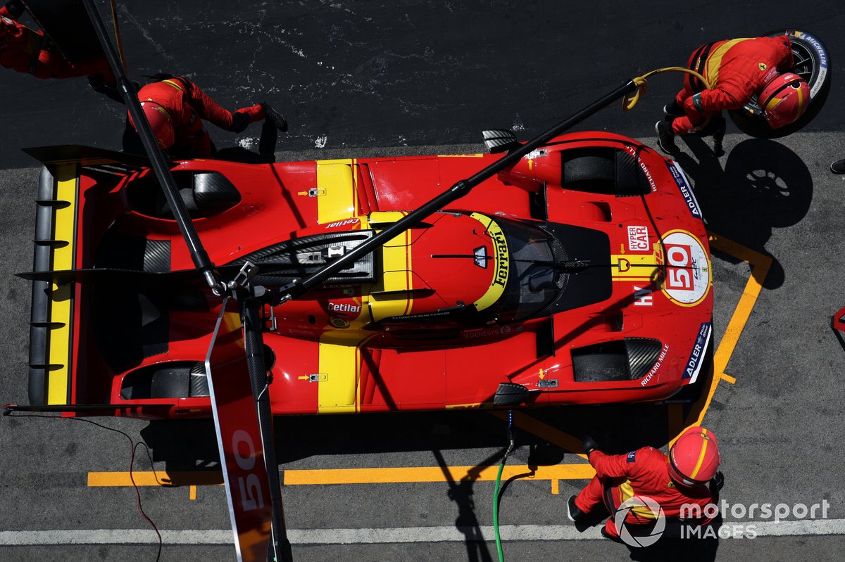 #50 Ferrari AF Corse Ferrari 499P: Antonio Fuoco, Miguel Molina, Nicklas Nielsen