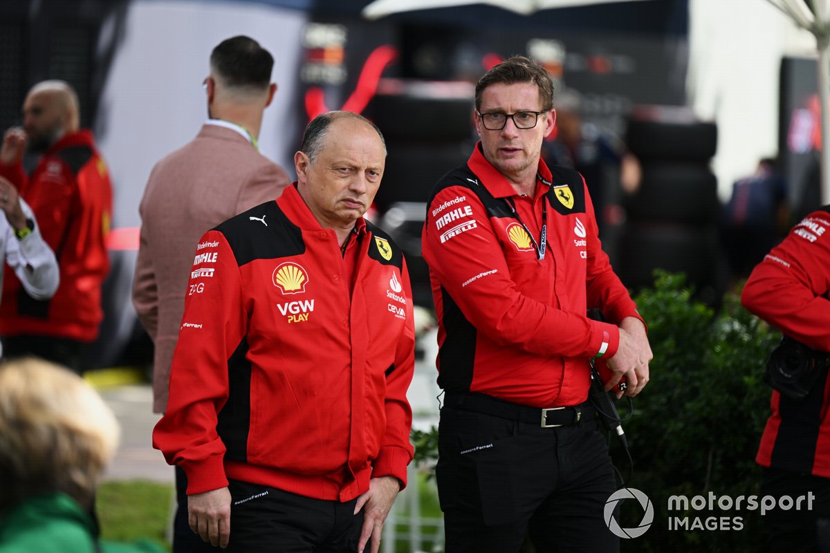 Frederic Vasseur, Team Principal and General Manager, Scuderia Ferrari