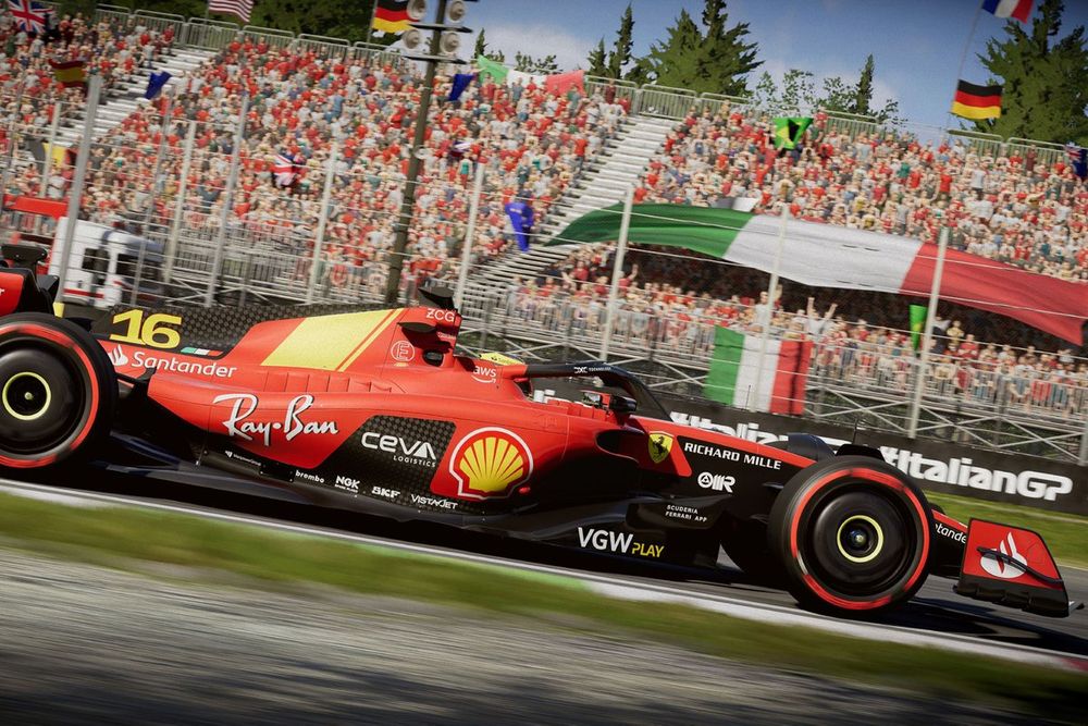 Ferrari livery for the Italian Grand Prix