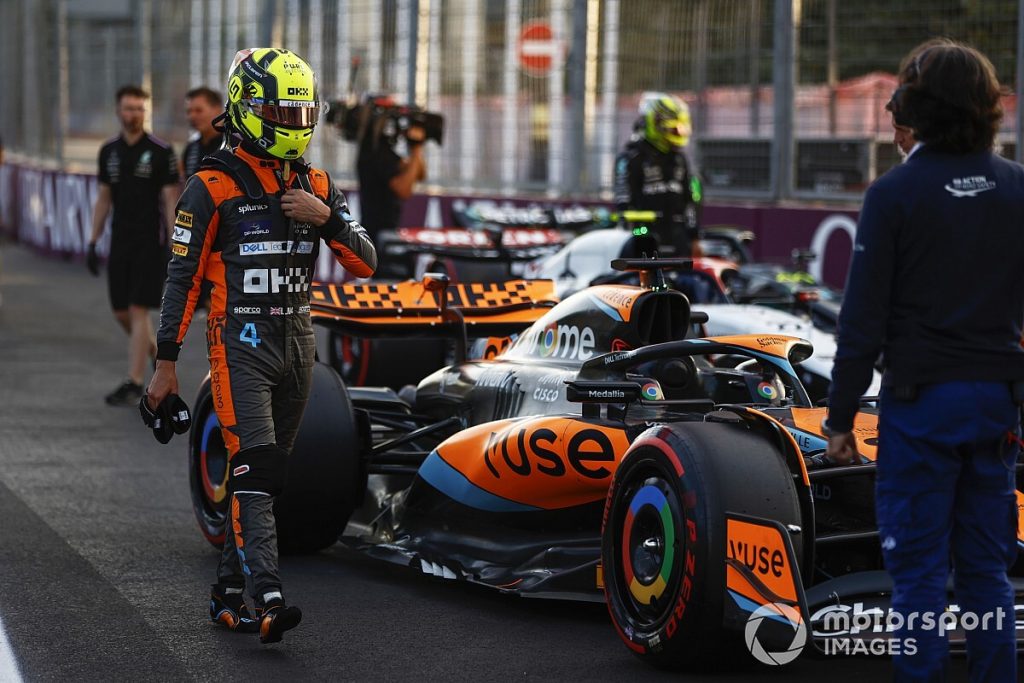Norris and Tsunoda first F1 drivers to take sprint qualifying gamble